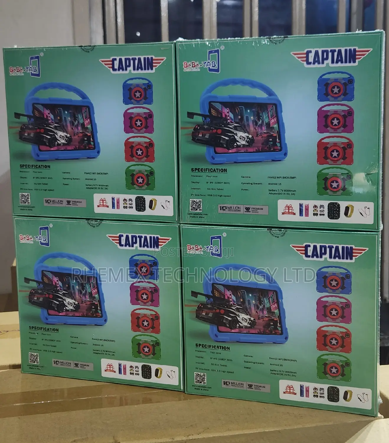 New Bebe Captain 256 GB