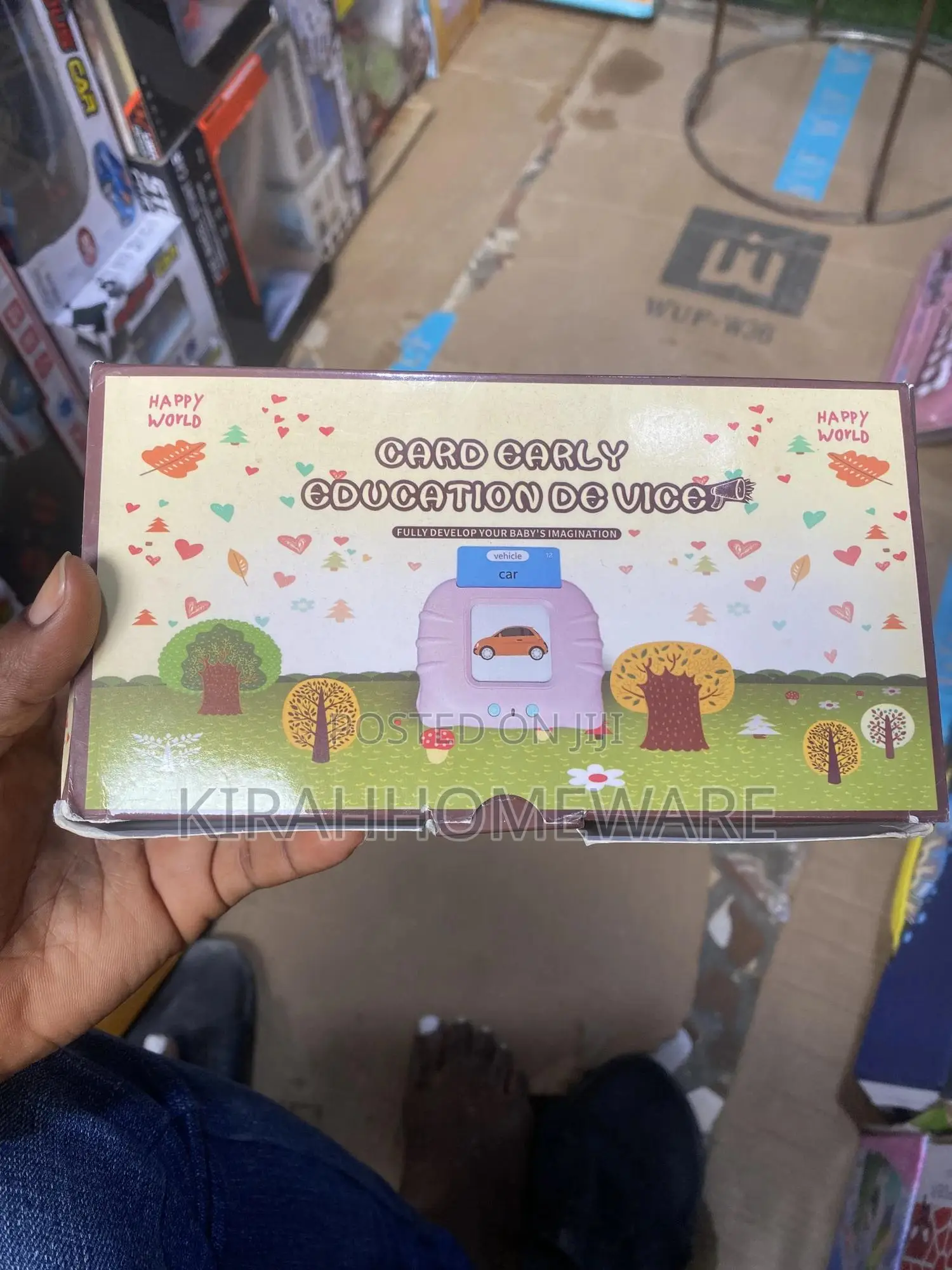 Talking Flash Card Reader for Kids