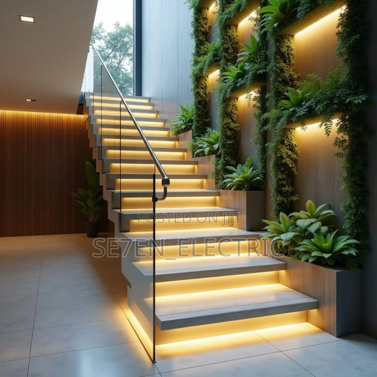 Staircase Led Tapelight Designs