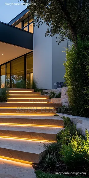 Led Staircase Luxury Designs