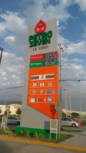 Filling Station Signage Creation