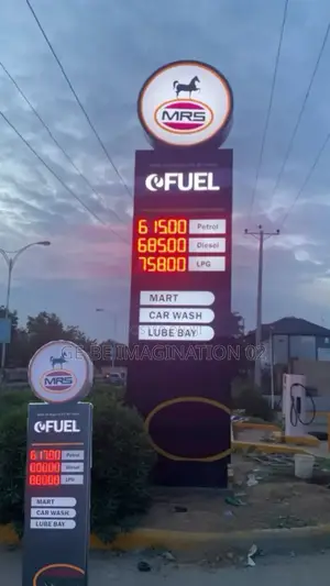 Petrol Station Signage of All Types