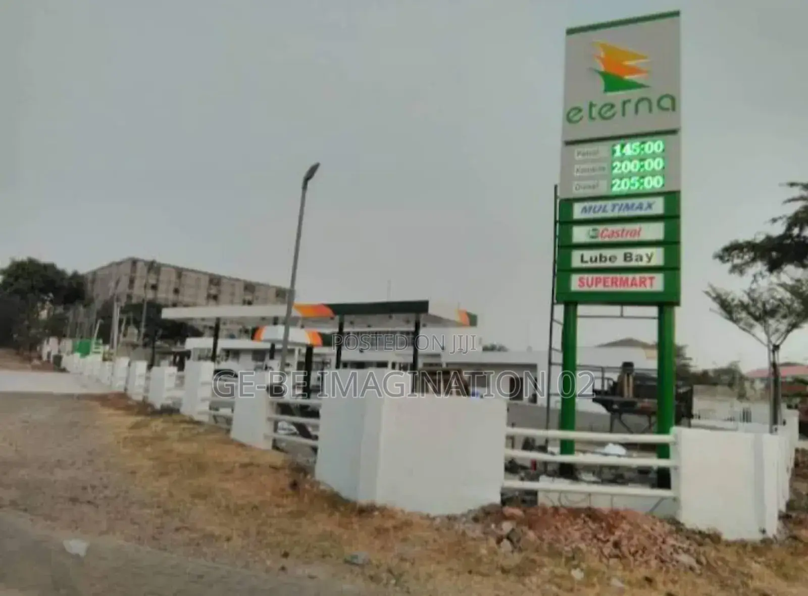 Filling Station Sign Business