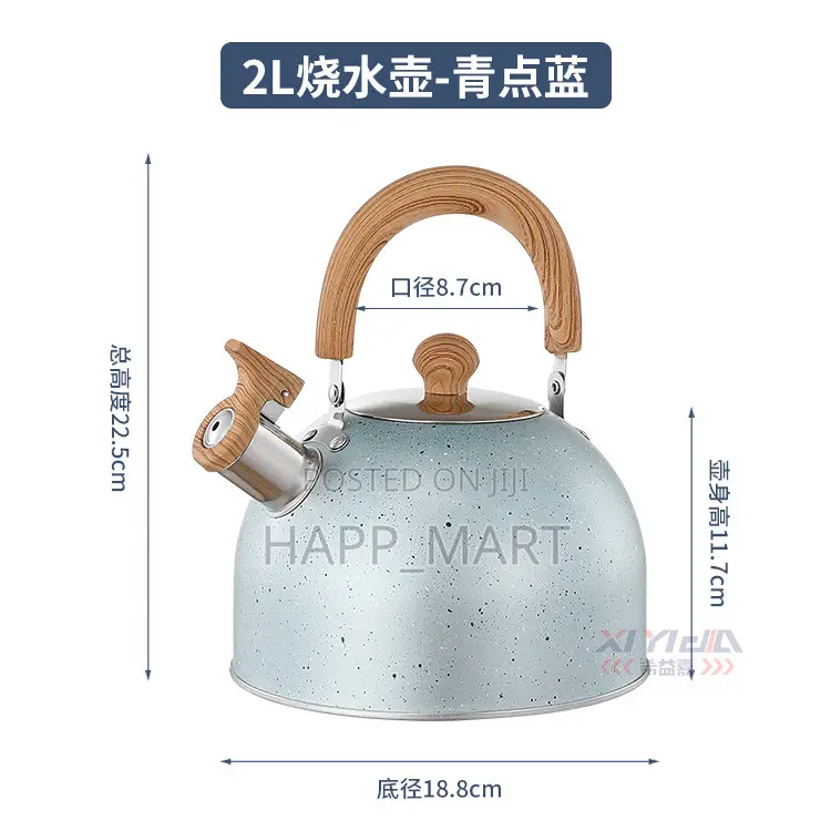 4l Whistling Stainless Steel Kettle