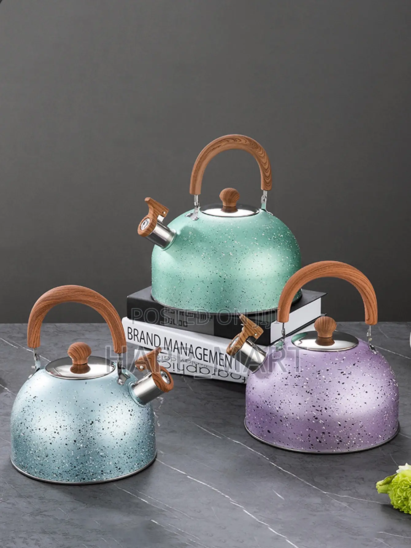 4l Whistling Stainless Steel Kettle