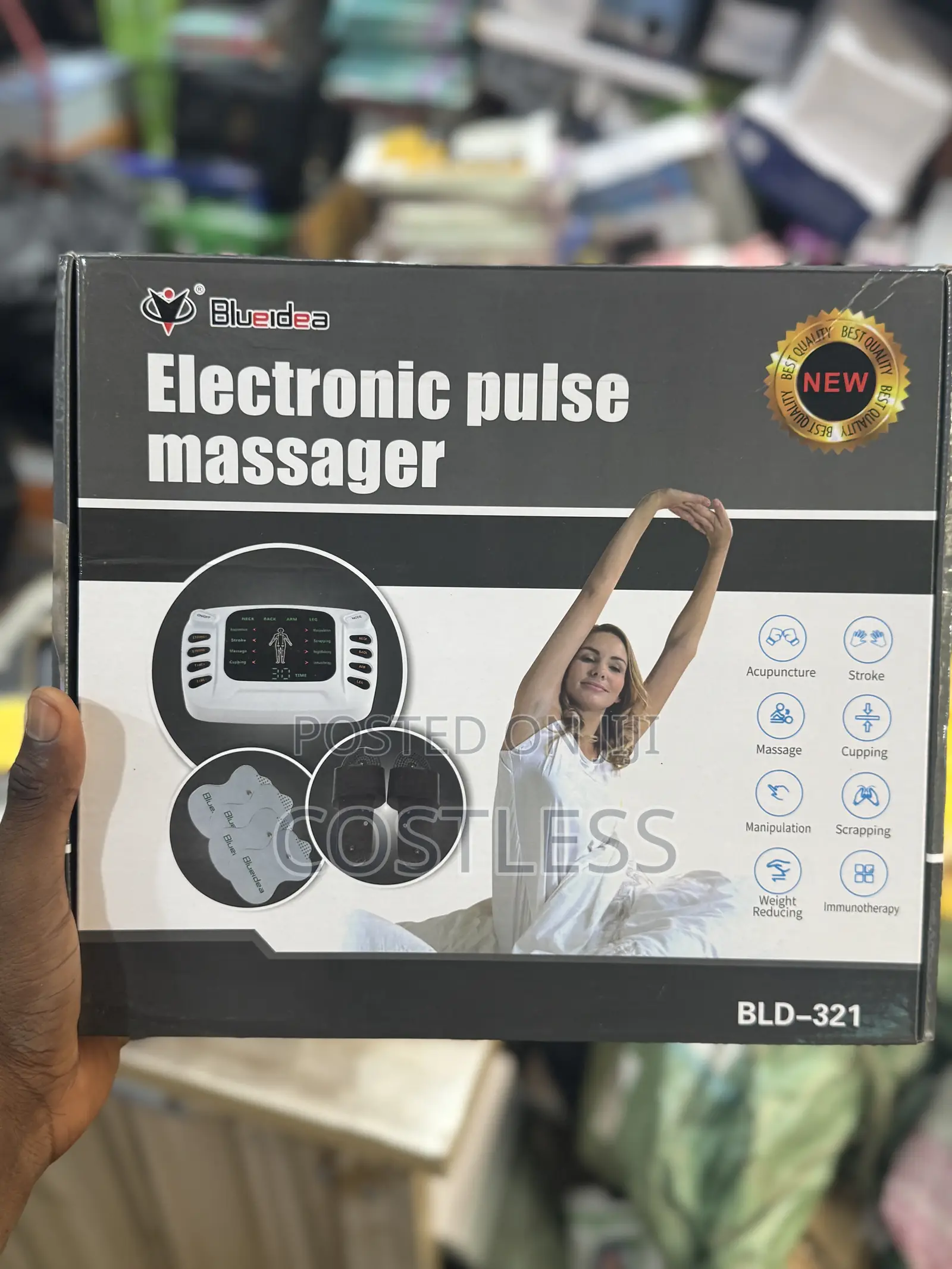 Electronic Body Pulse Massager Acupuncture Digital Machine