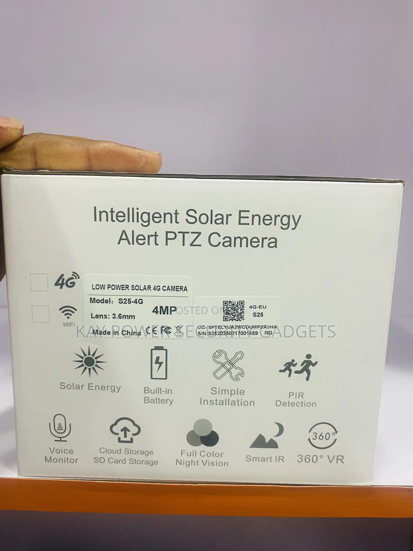 4g Auto Tracking Solar PTZ Camera