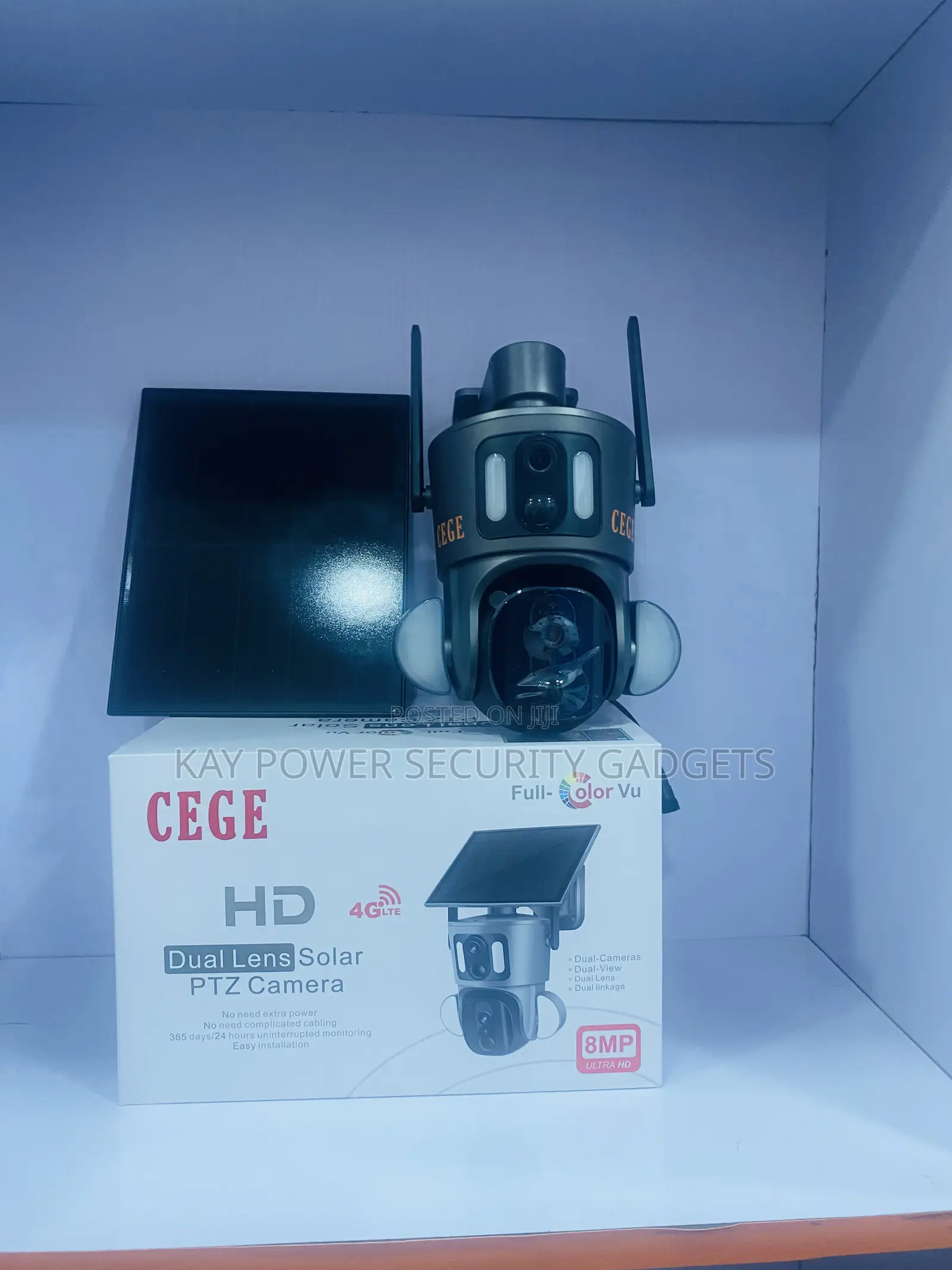 4g Dual Lens Solar Camera (Sd 320)