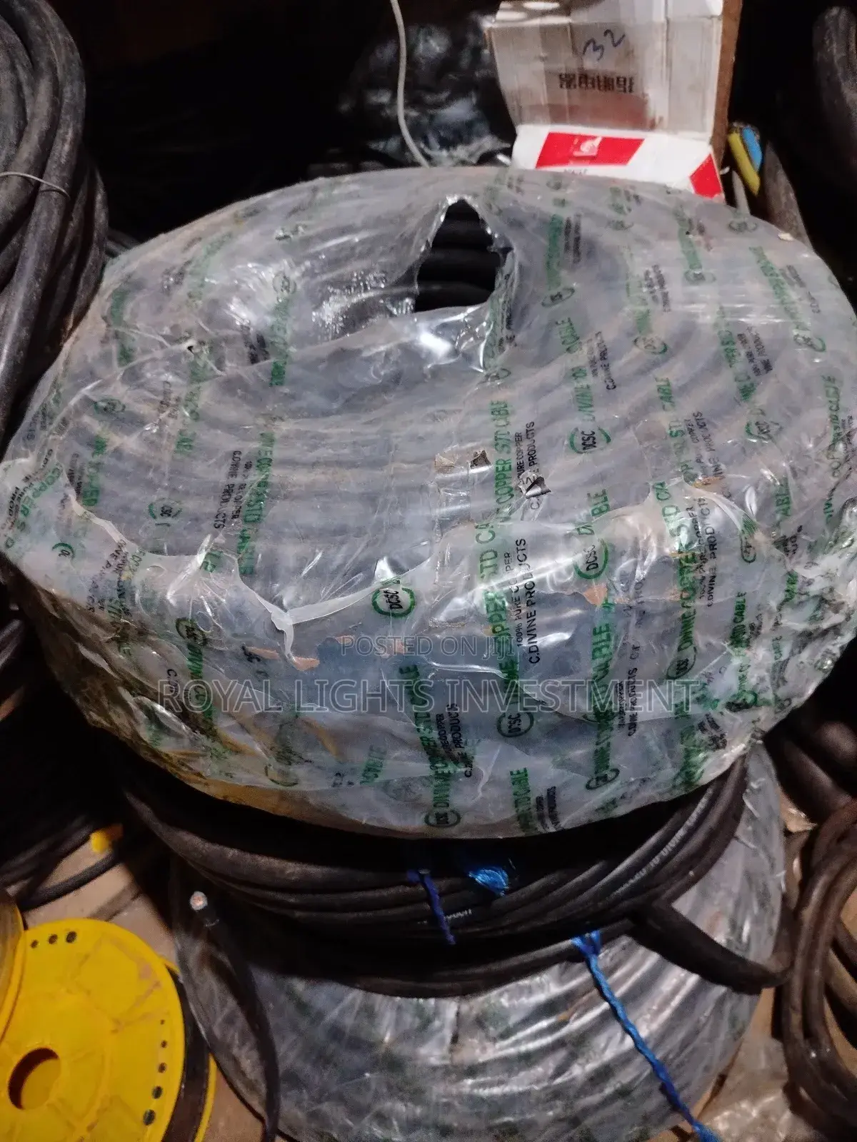 10mmx4 Core Copper Cable