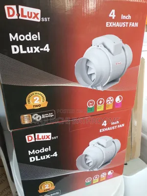4" in-Line Ventilating Fan