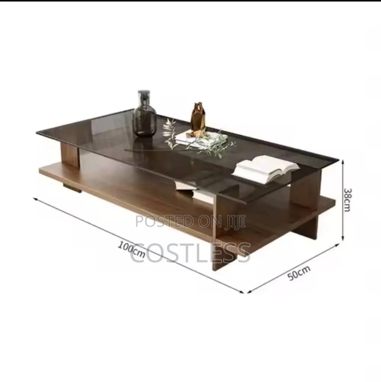 Transparent Glass Aesthetic Table