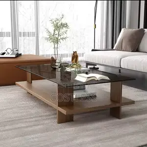 Transparent Glass Aesthetic Table