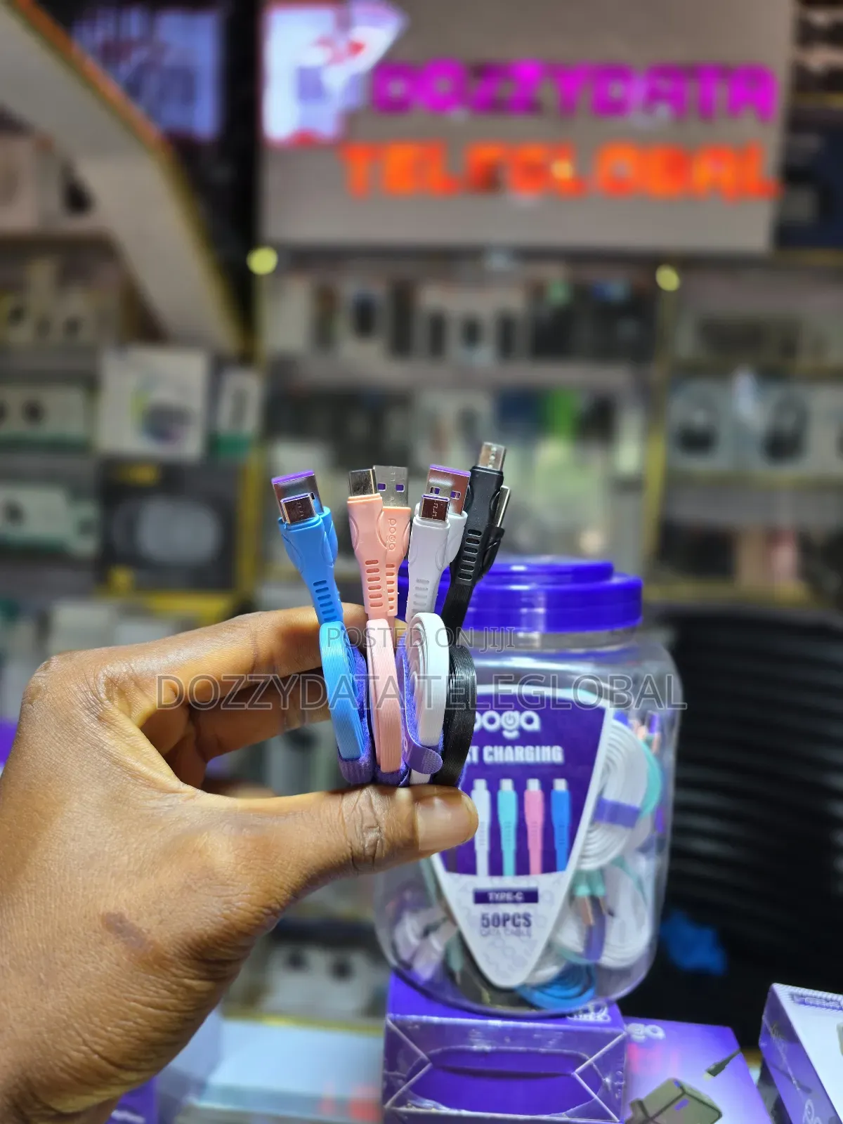 Poga Fast Charging Type C Data Cable