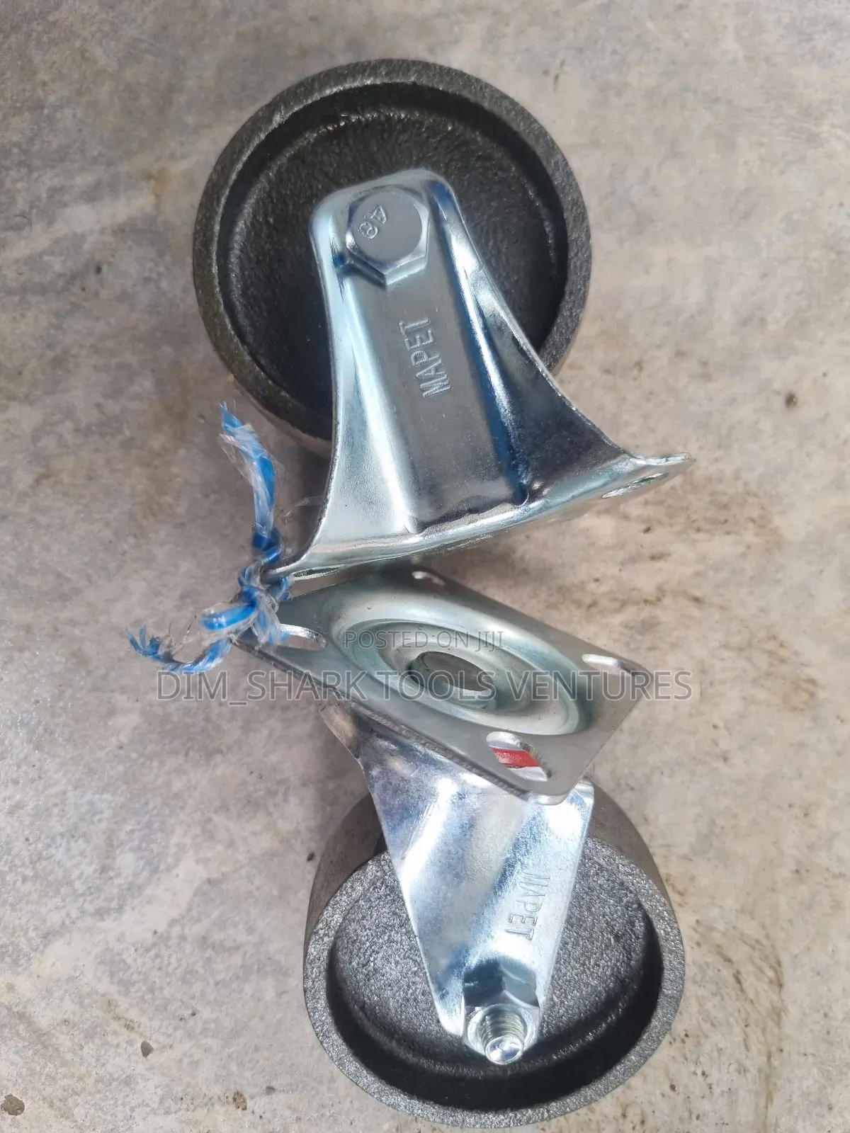 3"Inches Heavy-Duty Cast Iron Caster Wheels