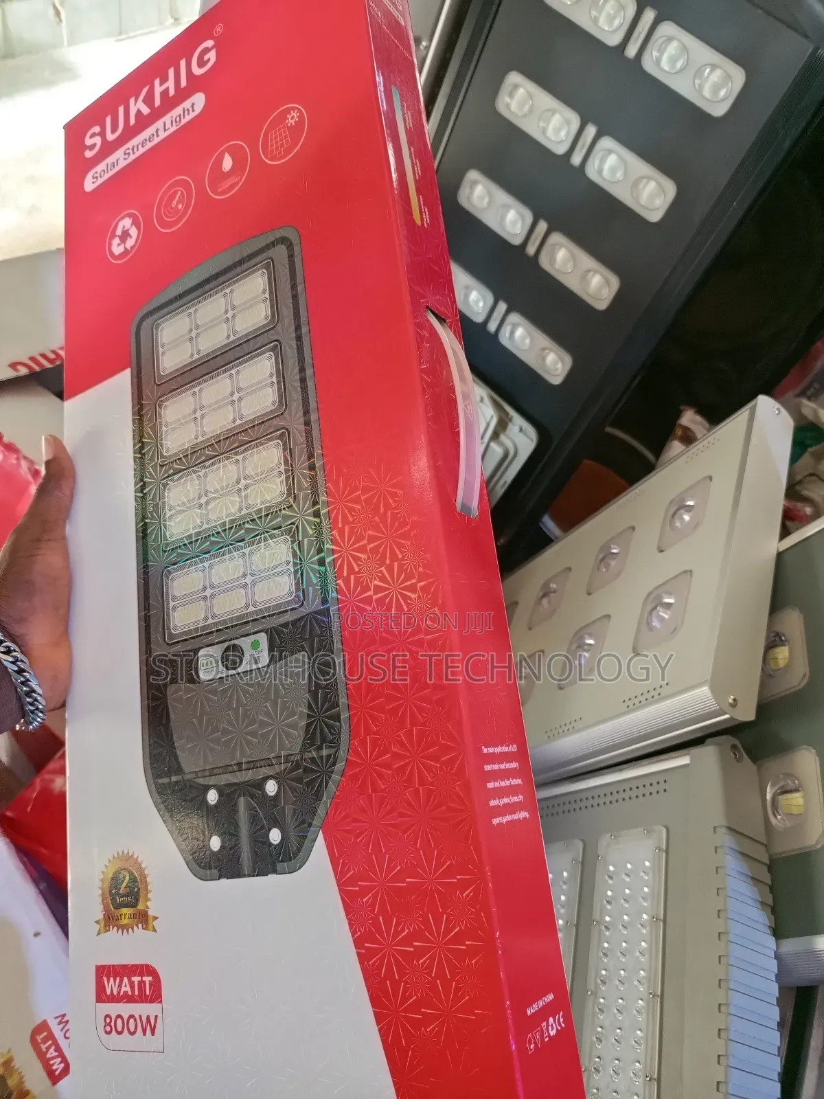 800 W Solar Street Light