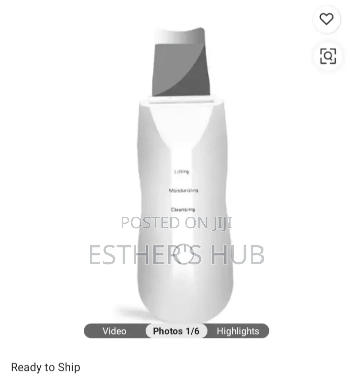 Ultrasound Skin Scrubber Device