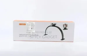 Desktop Foldable Half Moon Light For Manicure Nail Techs