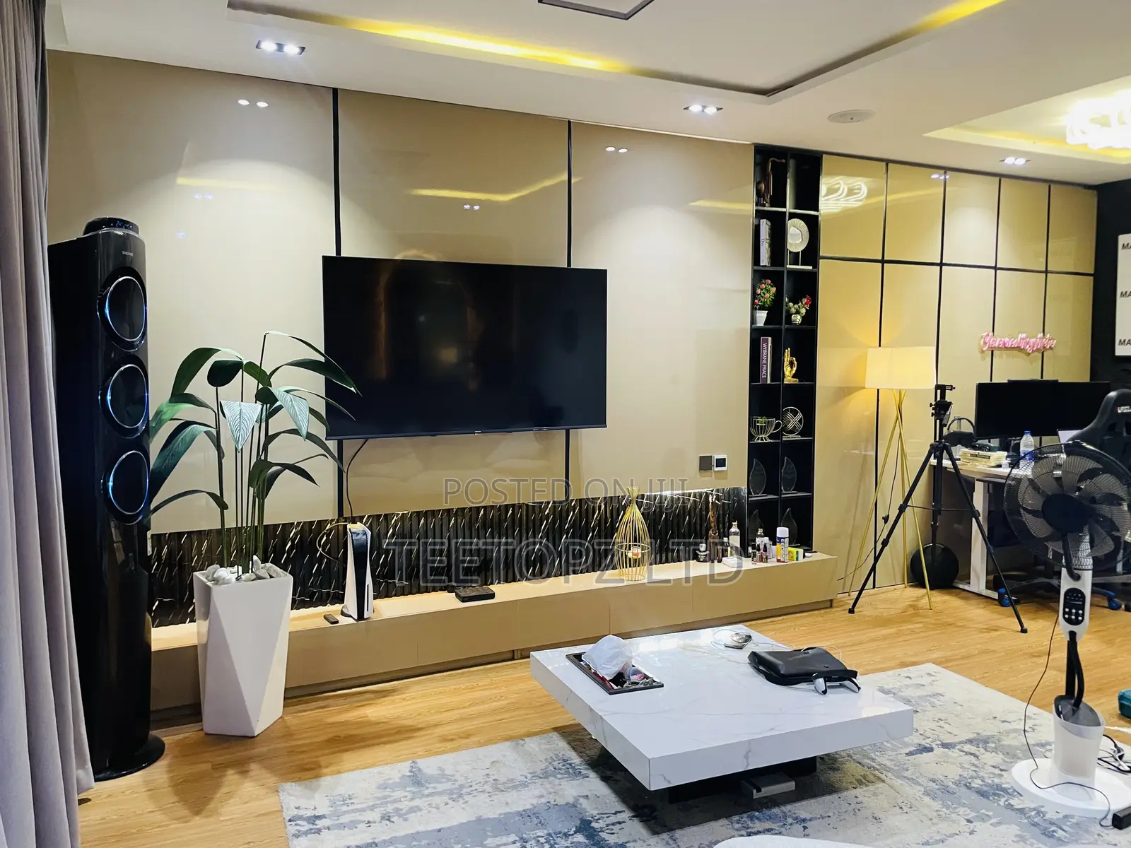 Smart Luxury Tv Console