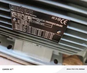 5.5kw 7.5hp 1470rpm Siemens Electric Motor
