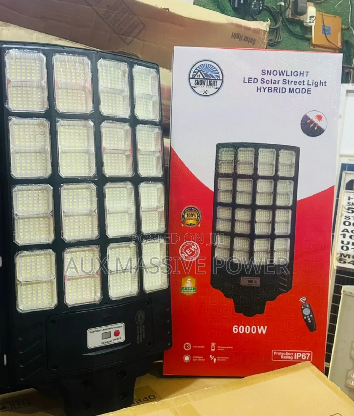 6000w Solar Led Lamp