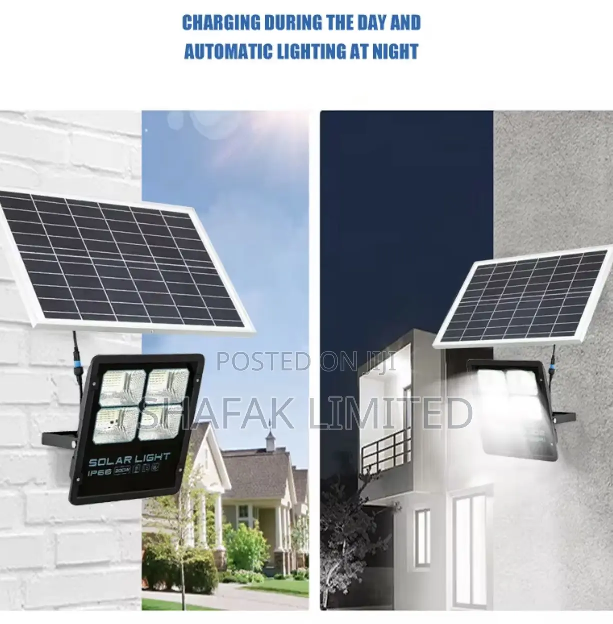 Solar Flood Light D2 400w