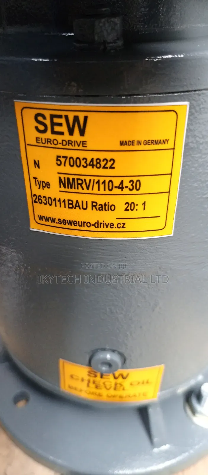 1.5kw 2hp Sew Flange Gear Motor