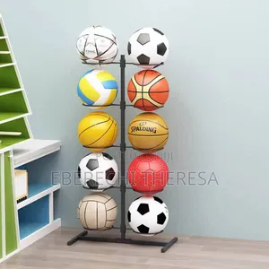 Foreign Soccer Balls Display Stand