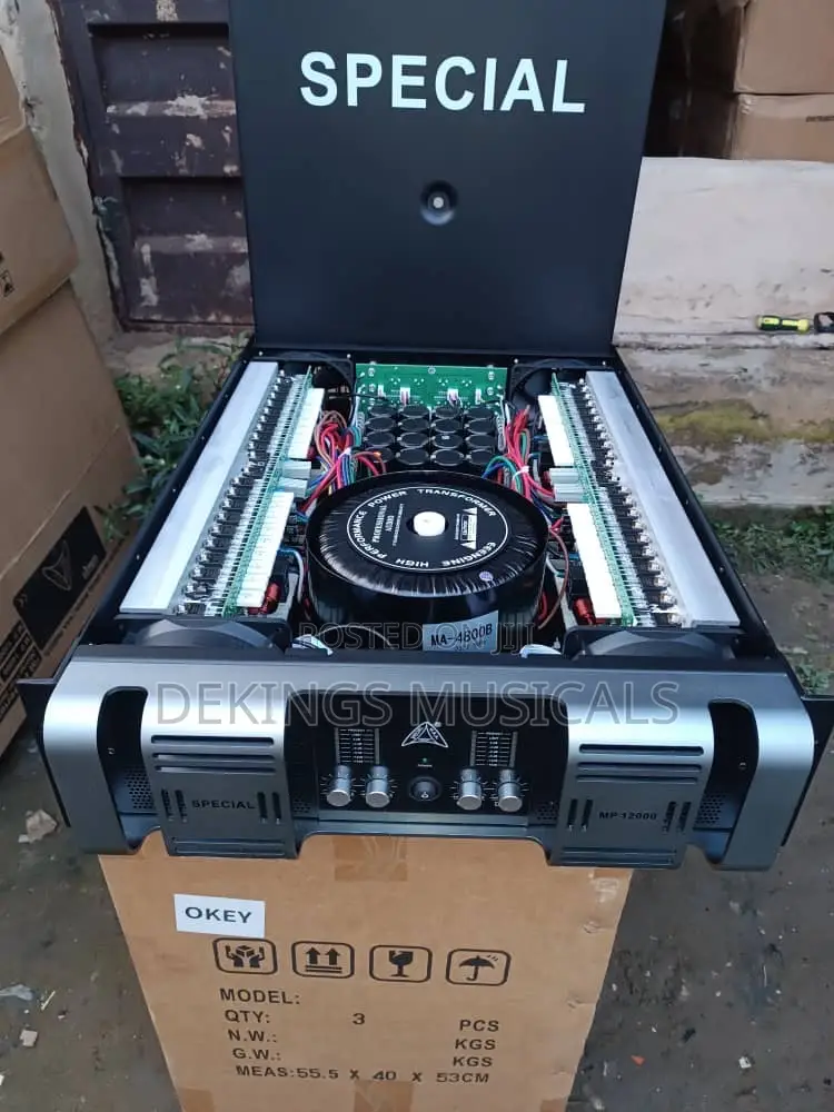 Special 4 Channels Speaker Amplifier - Mp12000