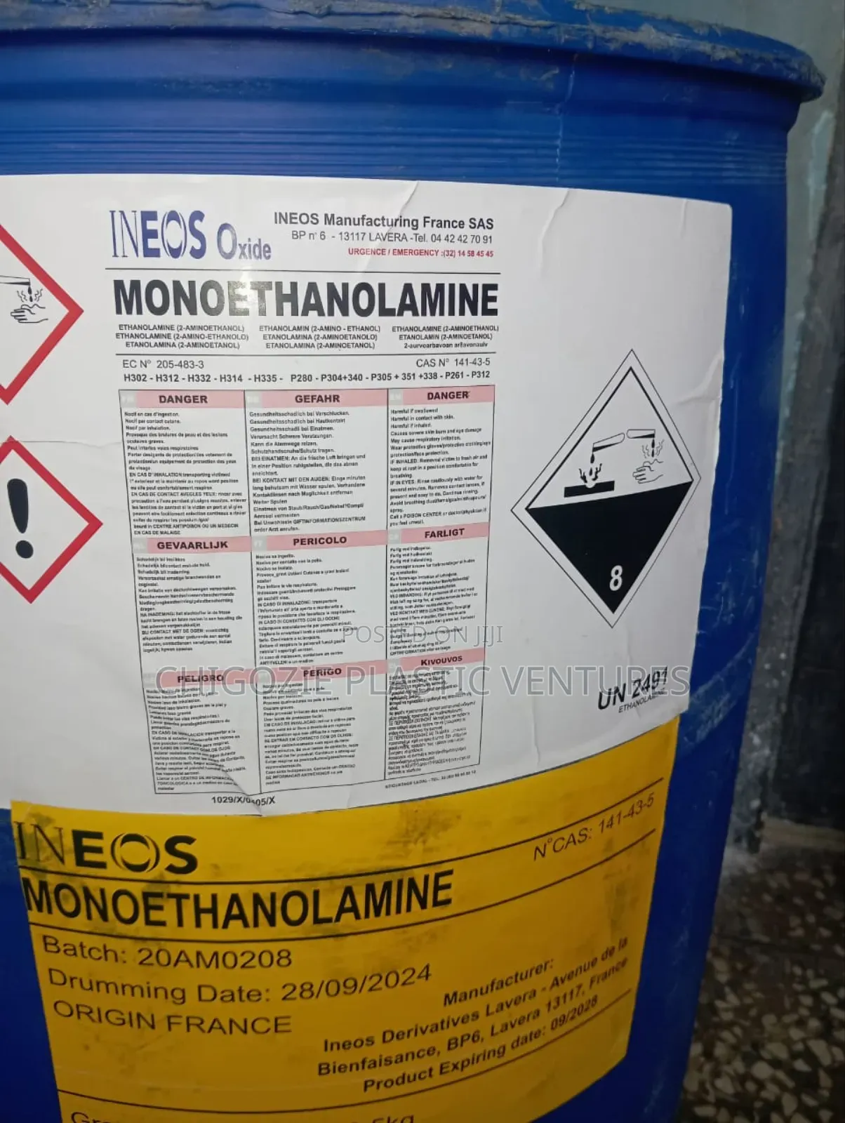 Monoethanolamine