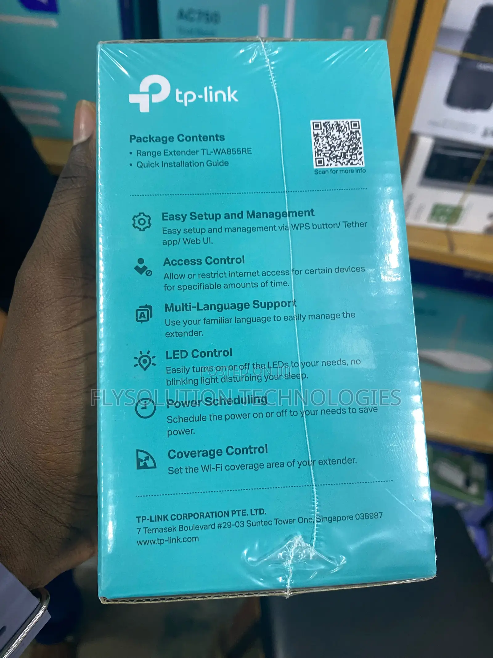 Tp-Link Tl-Wa855re 300mbps Wi-Fi Range Extender