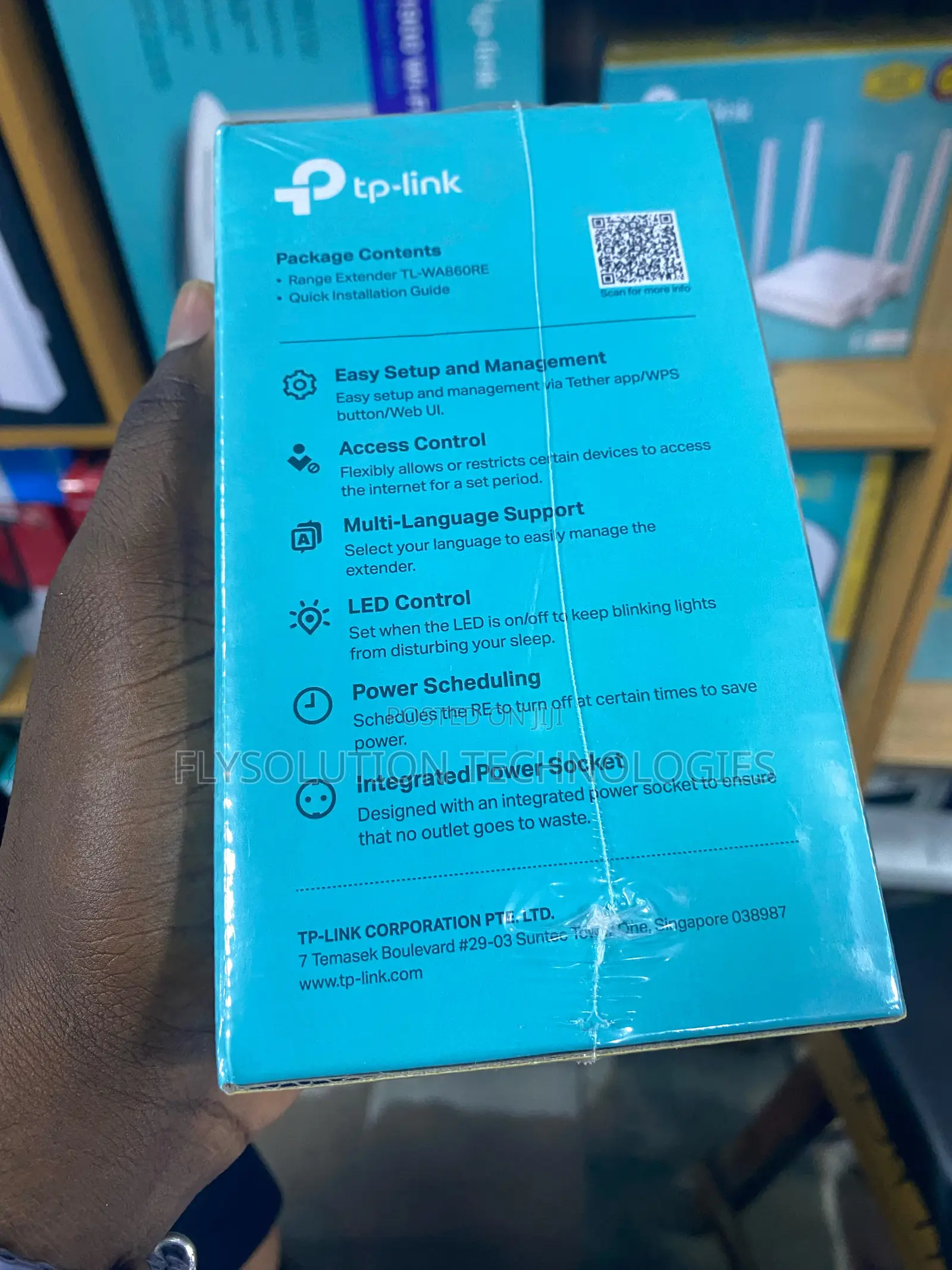 Tp-Link Tl-Wa860re N300 Wi-Fi Range Extender With Ac Passthrough