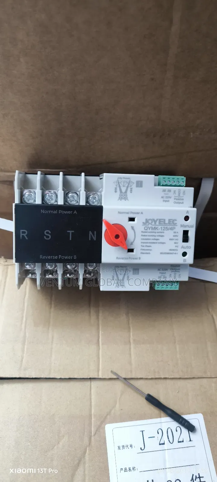 Ats 3phase Changeover