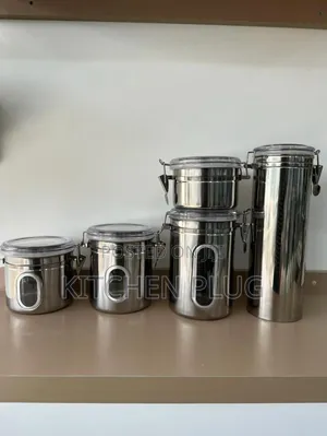 5pc Stainless Steel Container Set