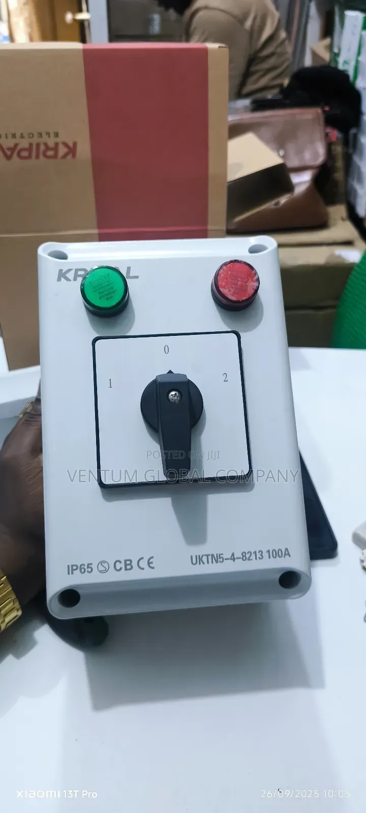 Toggle Switch Changeover Switch 4pole 100a