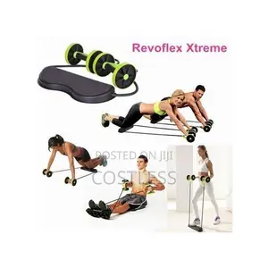 Revoflex Xtreme Abdominal and Core Trainer Exercise Wheels