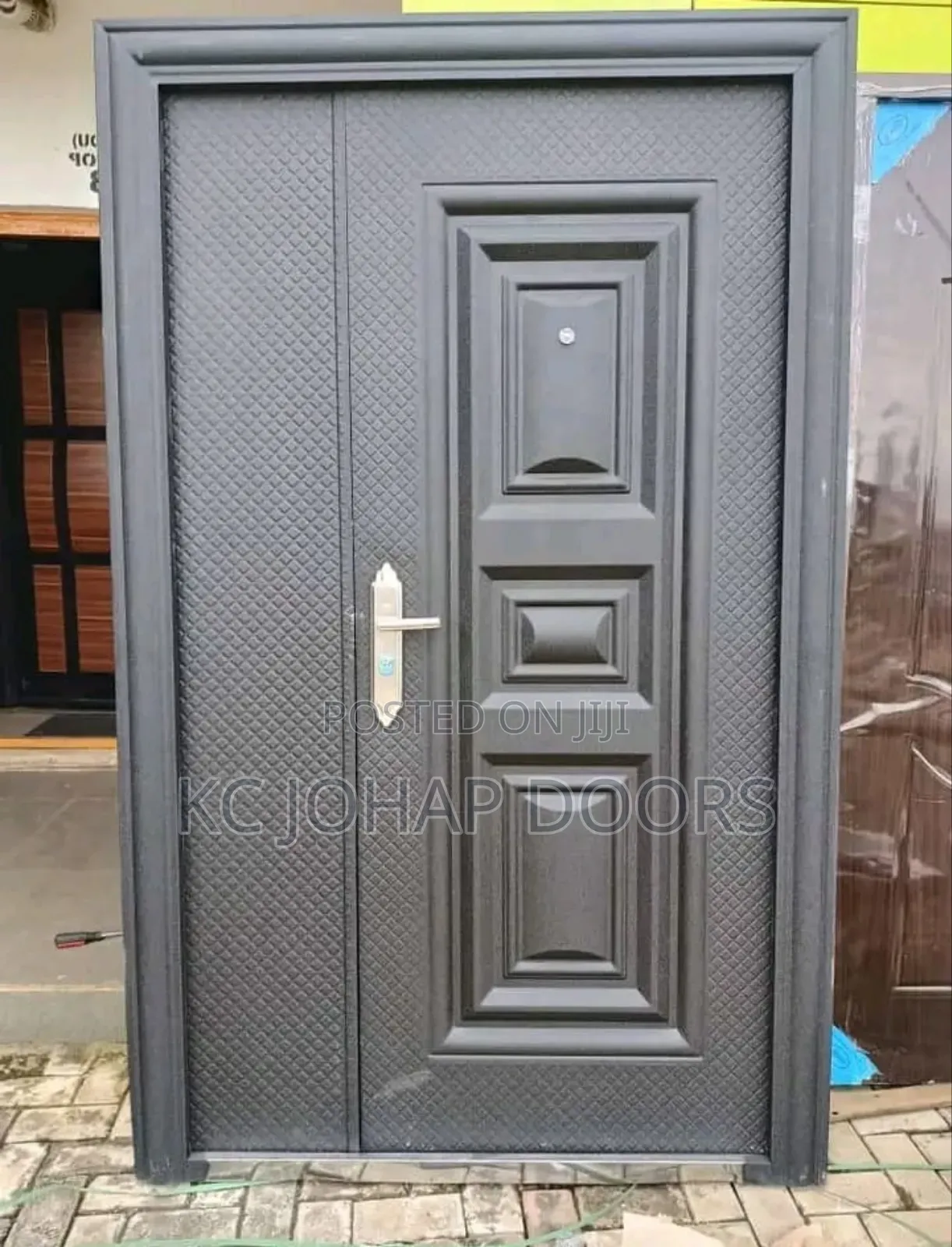 Jiuhua Security Entrance Steel Door