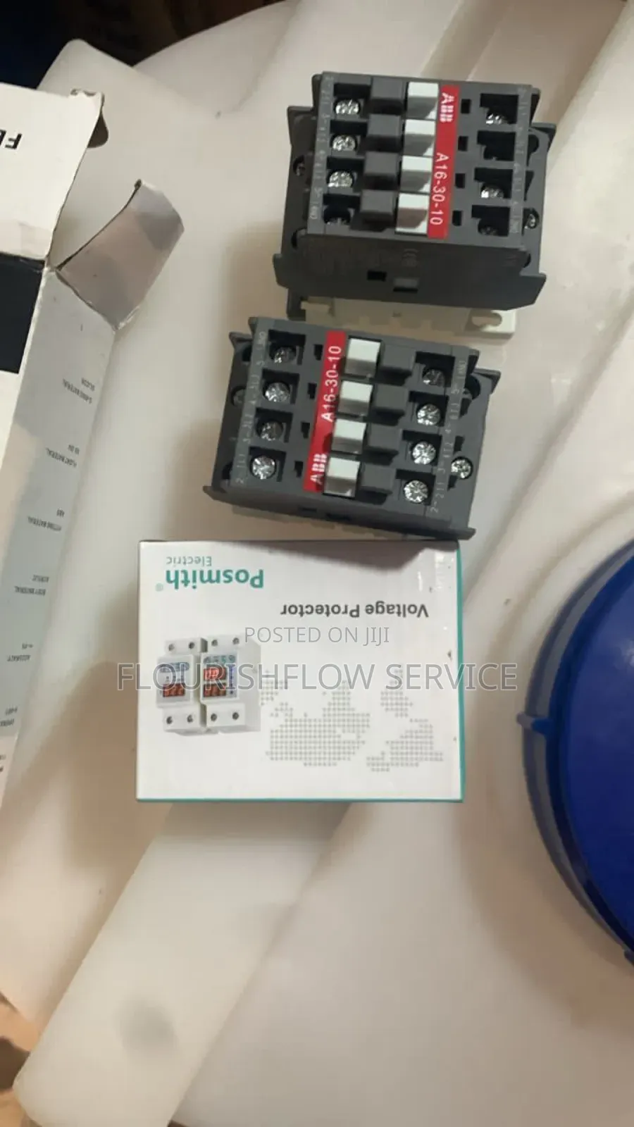 Contactors and Adjustable Voltage Regulator