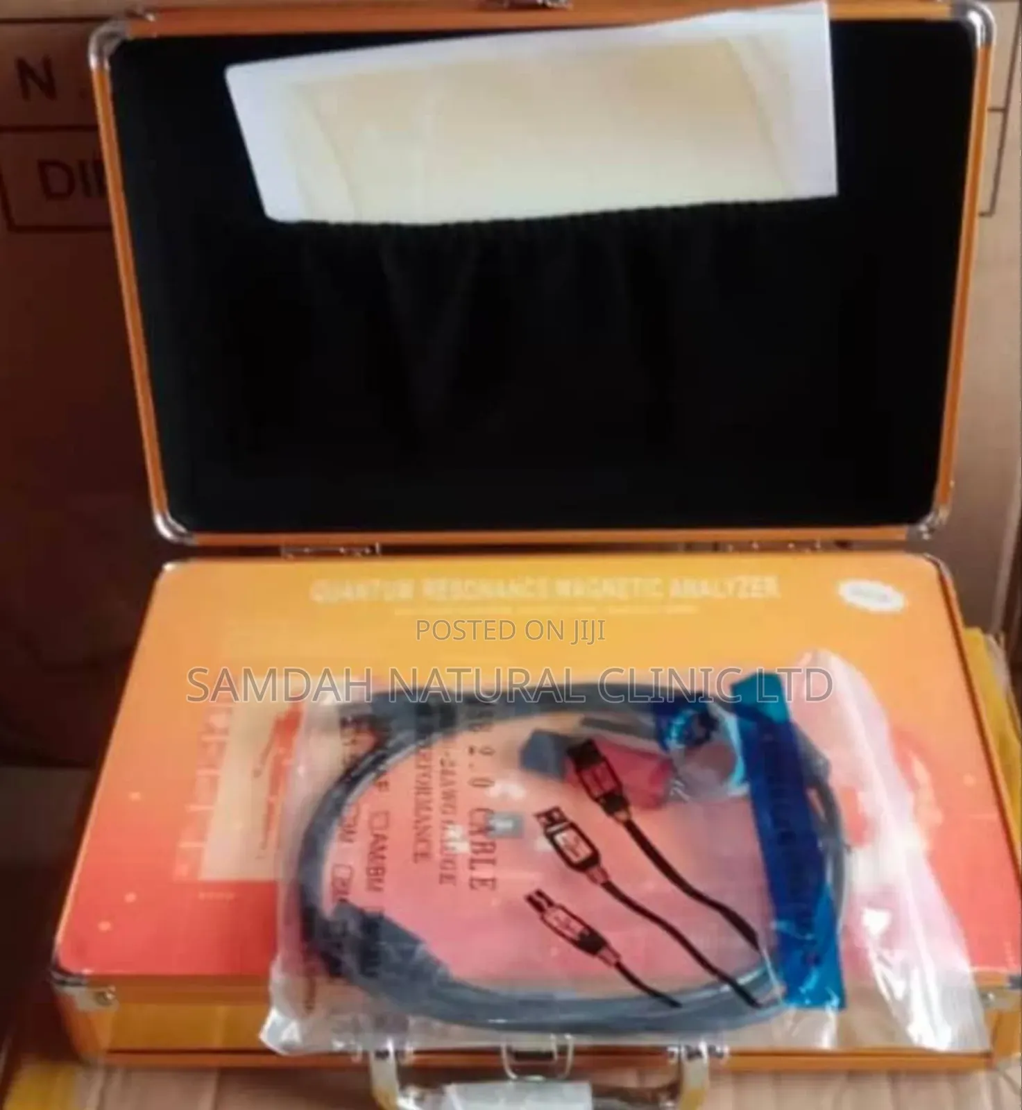 Quantum Resonance Magnetic Analyzer