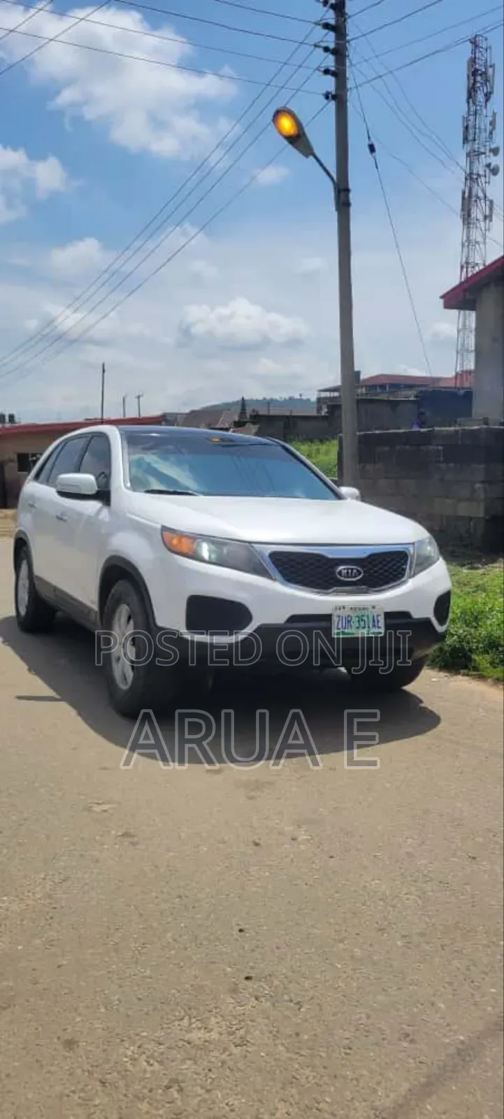 Kia Sorento EX 2011 White