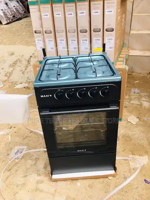 New Maxi 50/50 Black Gas Cooker With Oven and I