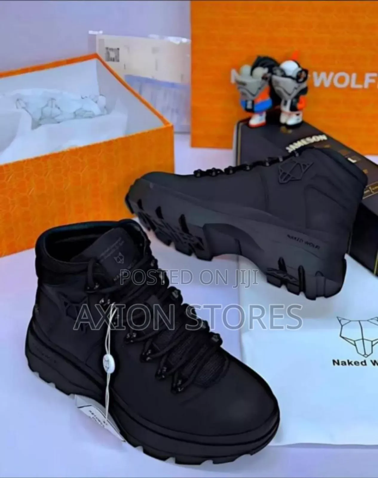 High Sole Naked Wolfe Sneakers
