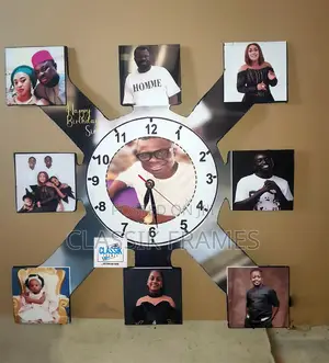 Customised Clock With Images