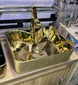 Gold Countertop Basin