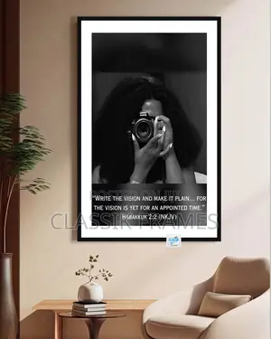 Hd Framed Make the Vision Clear Gidi Painting Wallart