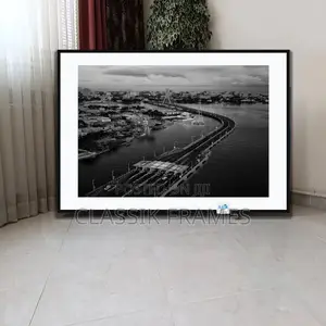 Hd Framed Mega City Gidi Painting Wallart