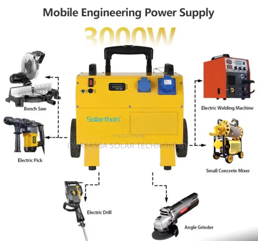 3kw Engineering Solar Generator