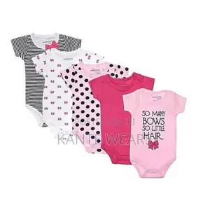 Luvable Friends Baby Bodysuits Set - 5 Piece