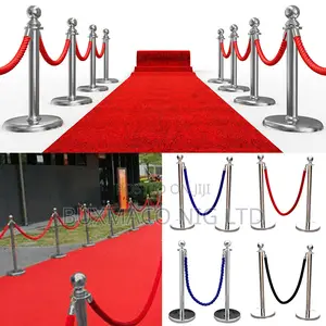 Crowd Control Guide With Ropes
