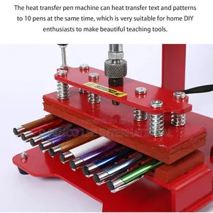 10 Stations Heat Transfer Pen Machine