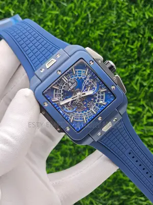 High Quality Luxury Hublot Rubber Wristwatch